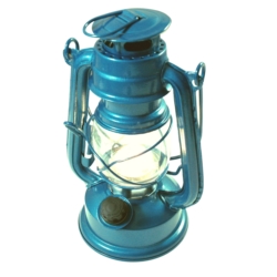 LAMPADA "A PETROLIO" LED 190MM 16LED CARIBBEAN BLUE 4xAA