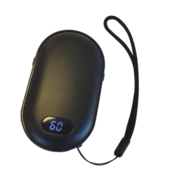OGRZEWACZ ELEKTRYCZNY DO DŁONI POWERBANK 45-60C 2400 mAh USB-C 58x102mm
