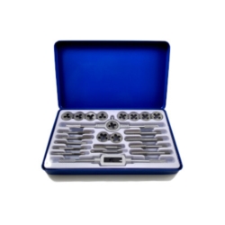 TAP AND DIE SET 24X ALLOY STEEL METAL CASE PROFI