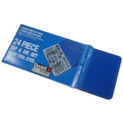 TAP AND DIE SET 24X ALLOY STEEL METAL CASE PROFI