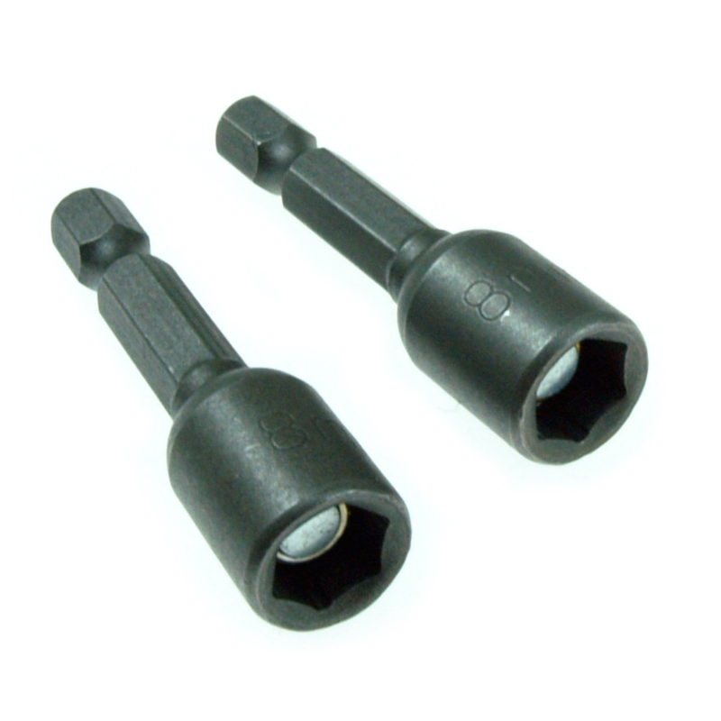 MAGNETNUSS FÜR BOHRSCHRAUBEN SECHSKANT BIT FÜR 8x48MM 2X MAGNETIC