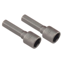 MAGNETNUSS FÜR BOHRSCHRAUBEN SECHSKANT BIT FÜR 8x48MM 2X MAGNETIC