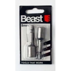 MAGNETNUSS FÜR BOHRSCHRAUBEN SECHSKANT BIT FÜR 8x48MM 2X MAGNETIC