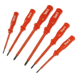 WKRĘTAKI ŚRUBOKRĘTY PŁASKIE I KRZYŻAKI IZOLOWANE 6X INSULATED