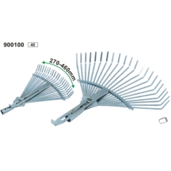 RATEAU A FEUILLES AJUSTABLE 270-460MM