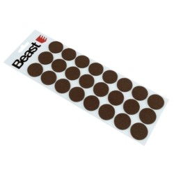 PODKŁADKI FILCOWE POD MEBLE 24X 28x3MM FELT ROUND