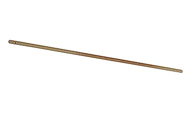 BESENSTIEL 
130CM, D=[28-22]