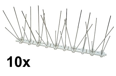 BIRD SPIKES 33CM WIDE: 100- 160MM