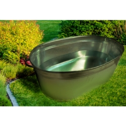 BANERA DE ACERO GALVANIZADO 120L OVAL