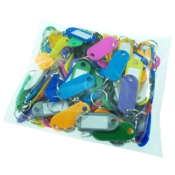 JEU DE PORTE-ETIQUETTES 
100X COLOR MIX