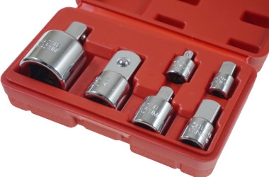 ADAPTERY DO GRZECHOTKI 1/4"-3/8"- 1/2"-3/4" M/F 6X