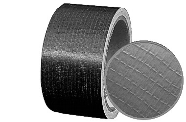 ARMOVANA STRICHKA SIRA 50MMx25M PREMIUM GLUE REINFORCED BLACK