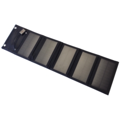 PANEL SOLARNY TURYSTYCZNY ŁADOWARKA TELEFONU 15W USB 5V/2.1A 650x100x30mm