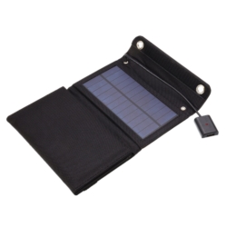 PANEL SOLAR TURISTICO 60x23x2.5 CM 14W DUAL USB OUTPUT 5V/2.1A