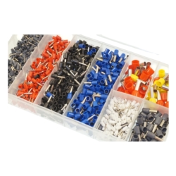 TULEJKI KOŃCÓWKI IZOLOWANE ZACISKOWE KABLI 1200X  0.5-10mm2