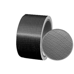 TAŚMA NAPRAWCZA CZARNA ZBROJONA 50MMx50M DUCT TAPE GAFFA PREMIUM GLUE REINFORCED BLACK