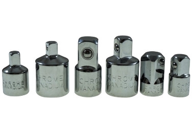 UMSCHALTKNARRE  ADAPTOR 6X 1/4"-3/8"-1/2" M/F