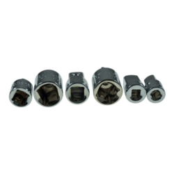 UMSCHALTKNARRE  ADAPTOR 6X 1/4"-3/8"-1/2" M/F