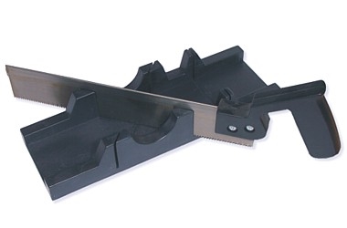 MITRE BOX+TENON SAW PLASTIC 300/300MM PLASTIC