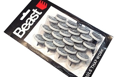  24X PIN 24MM WHITE/GREY