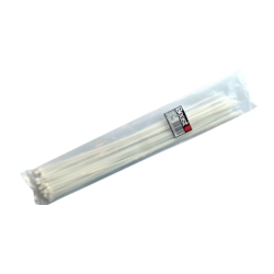 CABLE TIE SET 500x4.7MM WHITE NYLON 30X