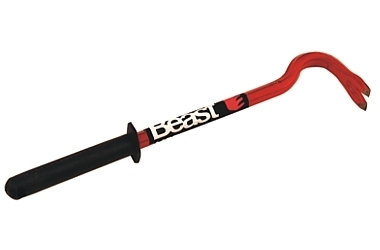 WRECKING BAR RUBBER HANDLE RUBBER 300 x 12MM