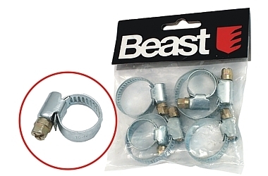 ZACISKI DO WĘŻY OPASKI ZACISKOWE METALOWE 2x(10-16, 16-25, 20-32MM)