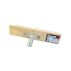 BROSSE D'ACIER POUR MARCHES, SOLS EN BÉTON, PAVÉS 