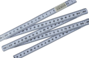 FOLDING RULE 1M WOOD