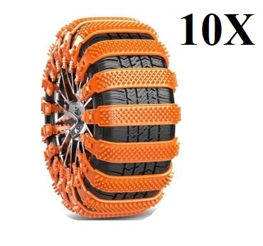 OPASKI ANTYPOŚLIZGOWE NA KOŁA 10X 40x840MM PVC DISPOSABLE MAX 840MM