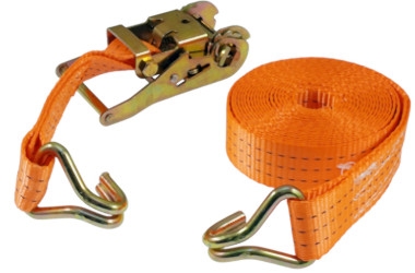 TAŚMA MOCUJĄCA Z HAKAMI I NAPINACZEM 500KG 4.5M x 37MM