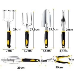 KIT DE HERRAMIENTAS DE JARDÍN 6X