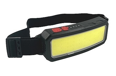 LATARKA NA GŁOWĘ WARSZTATOWA SZEROKI KĄT 3 TRYBY 40 BULB LED 400/100LM 800mAh USB
