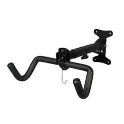 WIESZAK  REGULOWANY NA ROWER NA SCIANĘ 28-40CM max 28KG, ALU