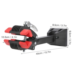 WIESZAK REGULOWANY NA ROWER ŚCIENNY UCHWYT SERWIS. BIKE FRAME 25-40MM, ALU, MAX 20KG