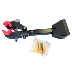 WIESZAK REGULOWANY NA ROWER ŚCIENNY UCHWYT SERWIS. BIKE FRAME 25-40MM, ALU, MAX 20KG