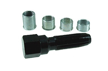 ZESTAW DO NAPRAWY GWINTÓW ŚWIEC ZAPŁONOWYCH 5EL. 5X 14MM L=10, 11.20, 12.70, 19MM