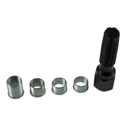ZESTAW DO NAPRAWY GWINTÓW ŚWIEC ZAPŁONOWYCH 5EL. 5X 14MM L=10, 11.20, 12.70, 19MM