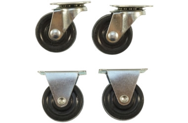 KÓŁKA DO MEBLI 40MM RUBBER 2+2