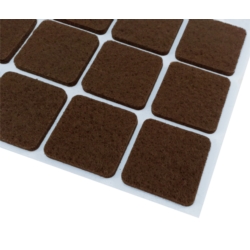 PODKŁADKI FILCOWE POD MEBLE 24X 28x3MM FELT SQUARE