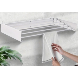 Tendedero de Pared Plegable Extensible Retráctil 