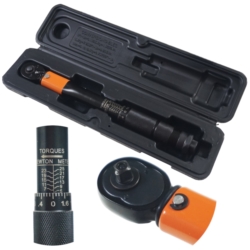 DREHMOMENTSCHLUSSEL FÜR FAHRRAD 
1/4" 5-25Nm 24T