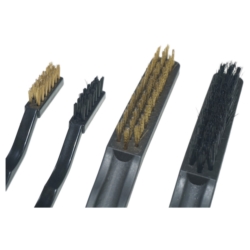 SET DI SPAZZOLE 2X 40MM + 2X 85MM BRASS + NYLON