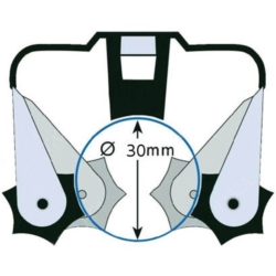 WERKZEUGHALTER GERÄTEHALTER BESENHALTER WANDHALTER 50x48x40MM