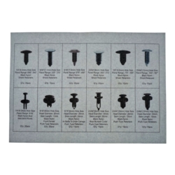 SPINKI SAMOCHODOWE 192X 6.3-10MM 6-MODELS