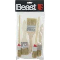 ASSORTIMENT DE PINCEAUX 1-1.5-2'' - 3X; NO. 4-6 - 2X