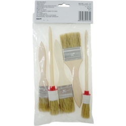 ASSORTIMENT DE PINCEAUX 1-1.5-2'' - 3X; NO. 4-6 - 2X