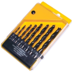 JEU DE MECHES BOIS 3-10MM 8X (PLASTIC BOX)