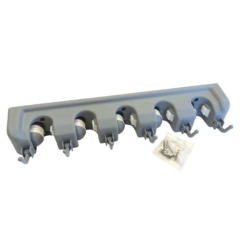 WIESZAK UCHWYT ŚCIENNY OGRODOWY NA NARZĘDZIA MOPY UNIVERSAL MULTI 6X8X40CM
