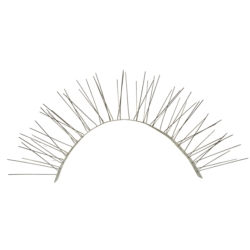  10X 50CM STAINLESS BASE, SPIKES:6-4-6-4, W:8.5, H:11.8CM